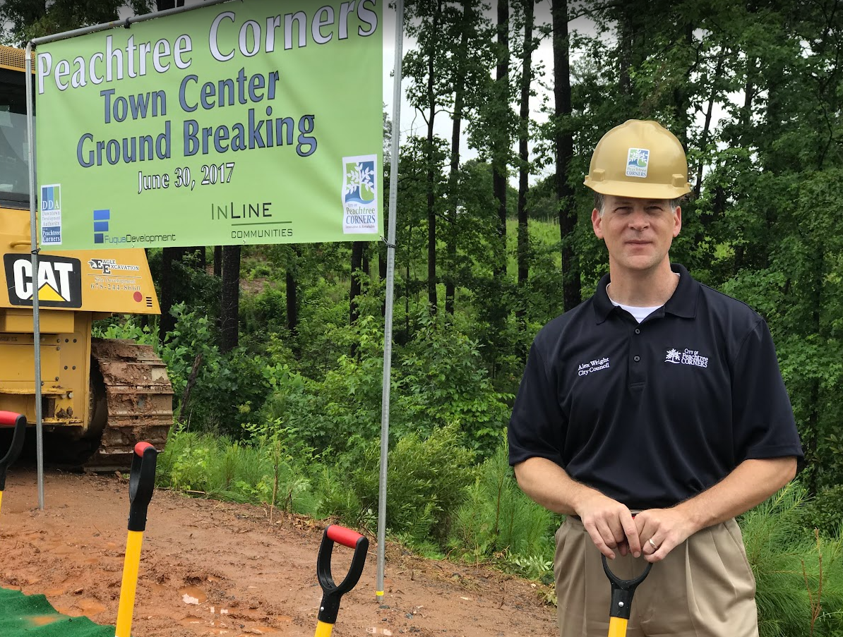 Town Center Groundbreaking 2017